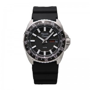 Alexandre Christie AC 6541 Silver Black MERSSBA